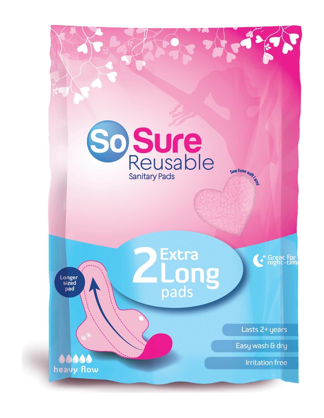 So Sure XL Reusable Pads