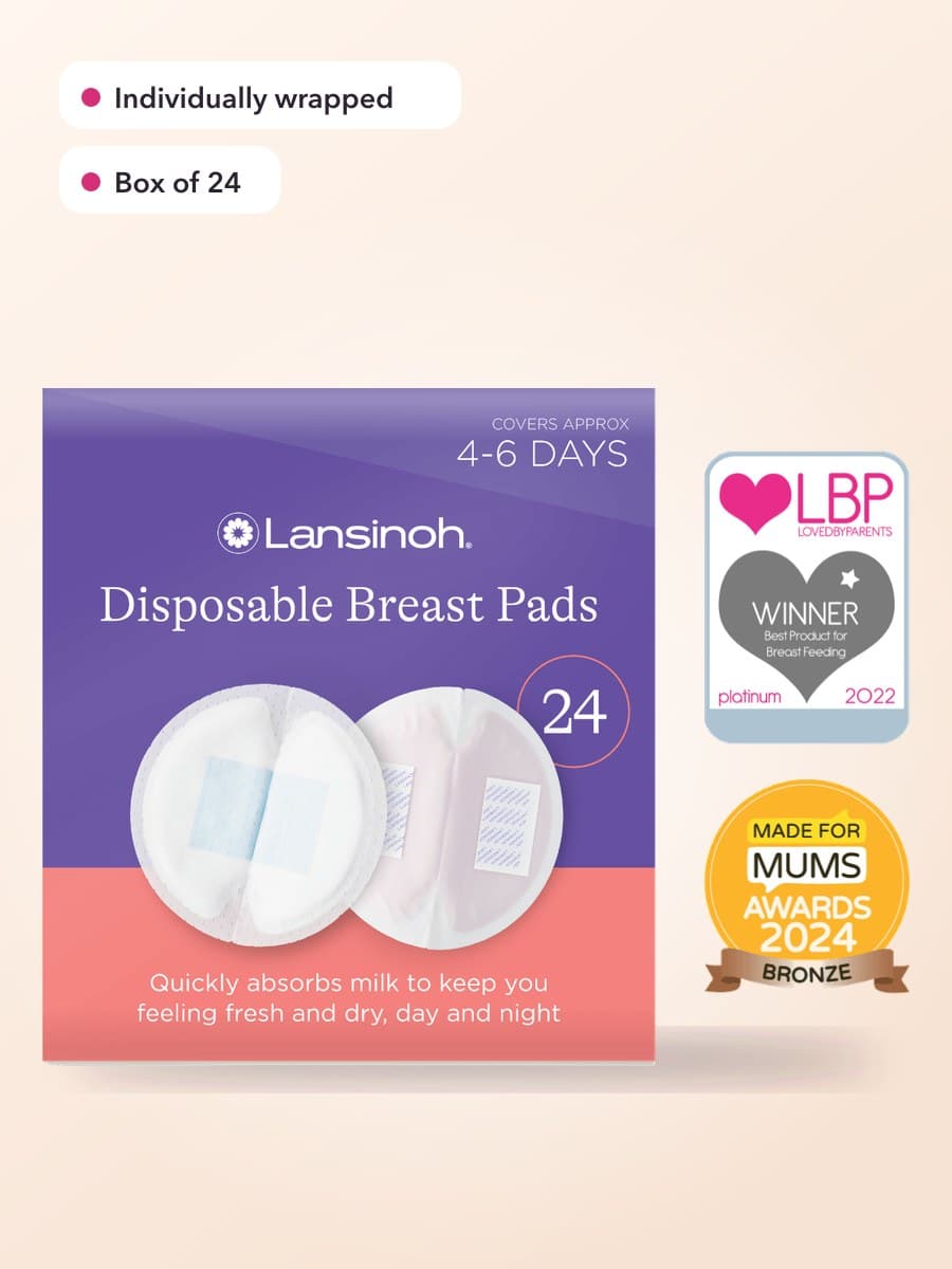 Lansinoh Disposable Nursing Pads, 24 pieces