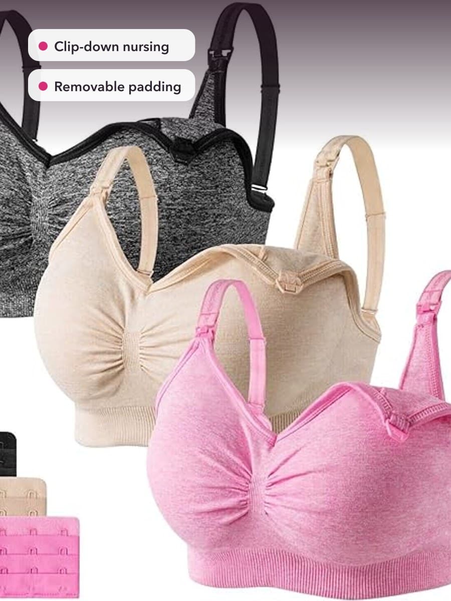 Padded Breastfeeding Bra