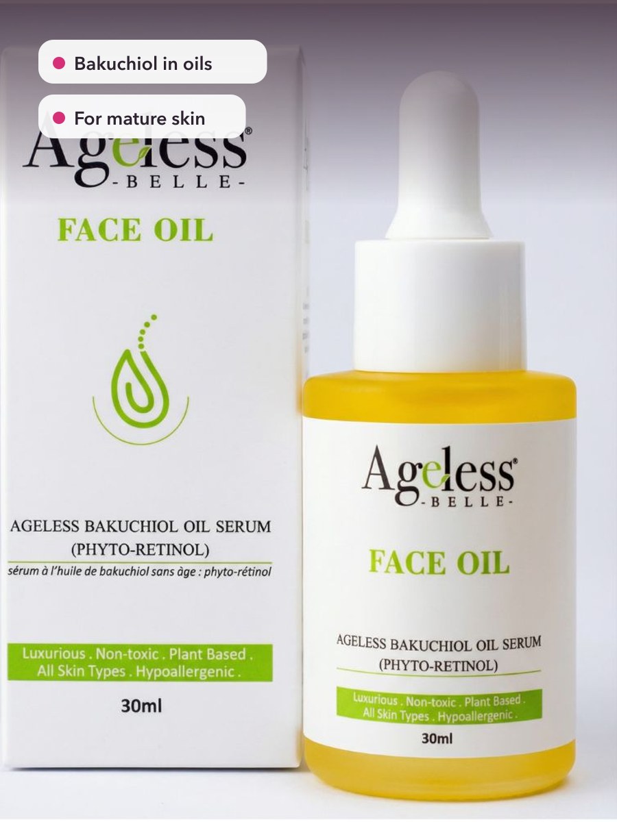Ageless Belle Bakuchiol Oil Serum