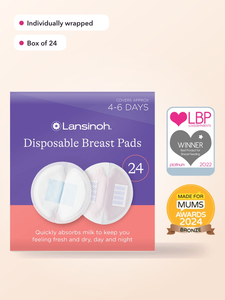 Lansinoh Disposable Nursing Pads, 24 pieces